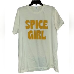 Spice Girl Graphic Tee sz L Filly Flair worn 1 time